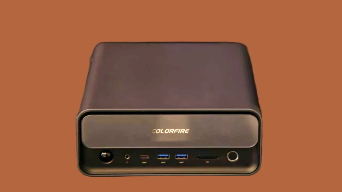 Colorful Lingchuang Mini Pro mini PC desktop with AMD Ryzen AI Max+ APU