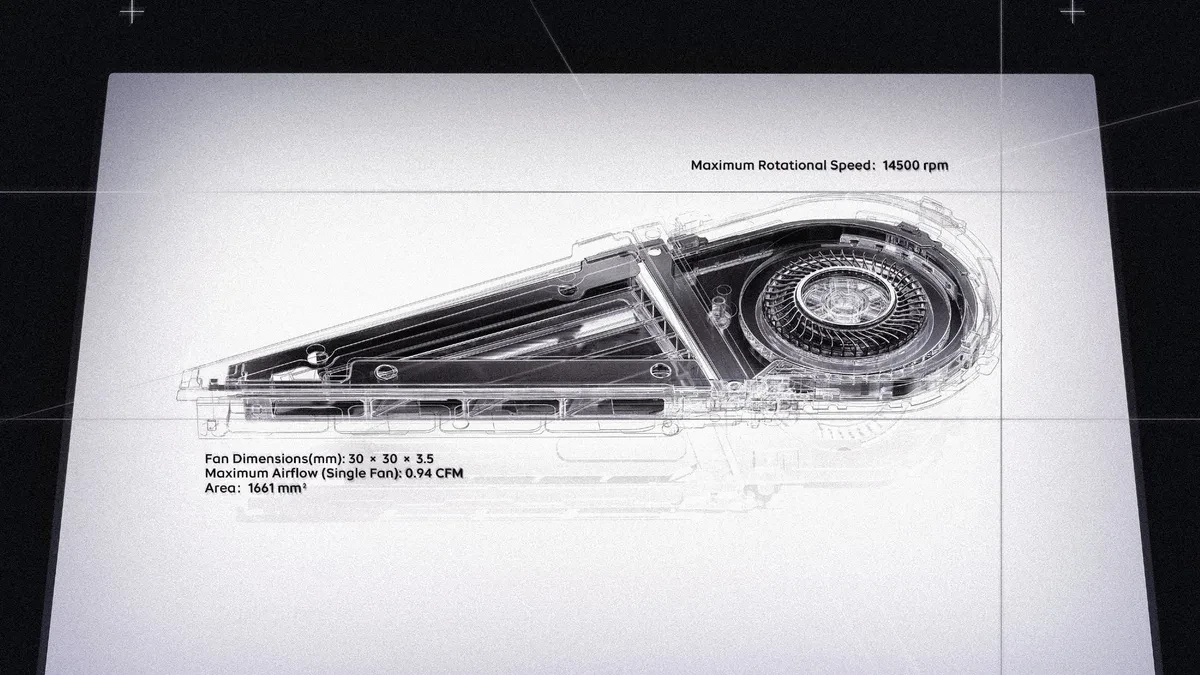 Upcoming iQOO Pad Ultra teaser showcasing sleek design and active cooling capabilities