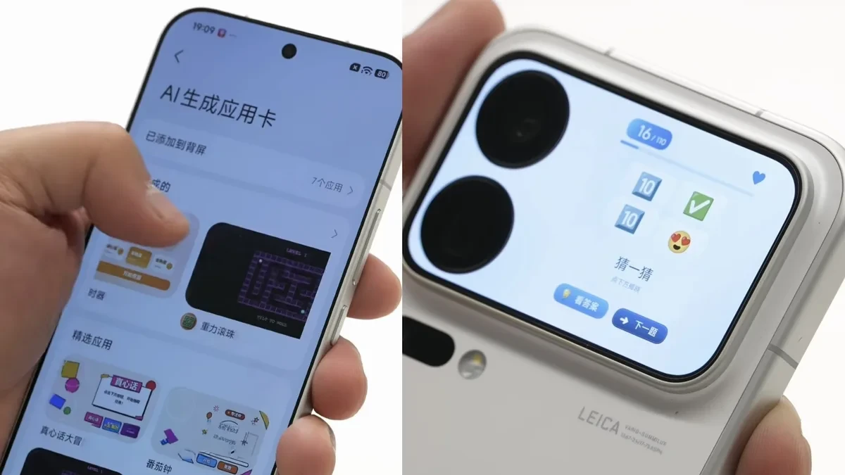 The rear camera module of the Xiaomi 18 Pro, showing a flush design compared to previous flagship models.