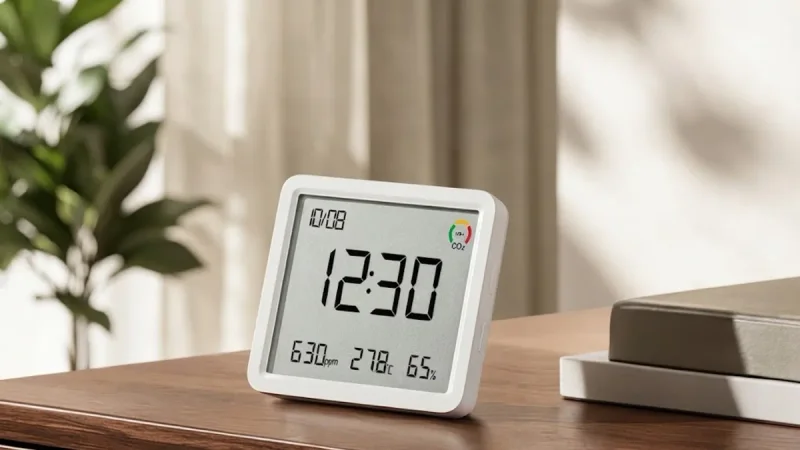 Xiaomi's $17 Smart Sensor Tackles Stuffy Rooms with CO2 Tracking