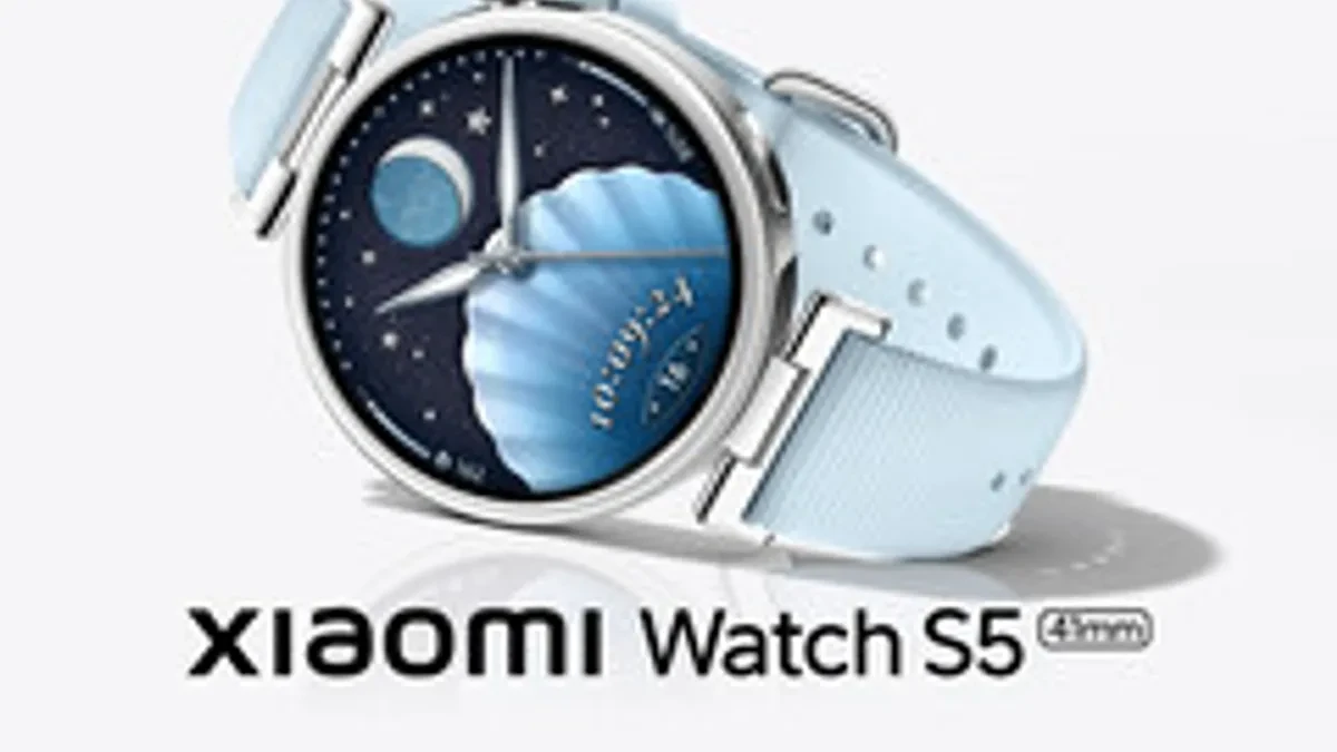 Xiaomi Watch S5 41 mm smartwatch with bright AMOLED display and compact luxury design