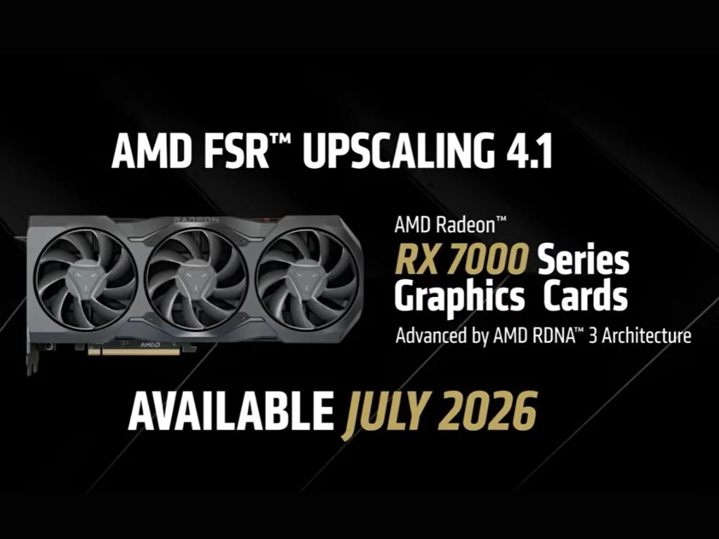 AMD FSR 4.1 Expands to RDNA 3 and RDNA 2 GPUs After Backlash