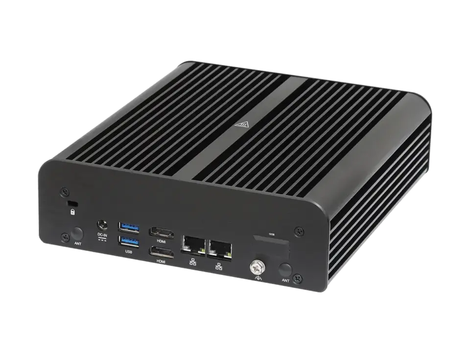 ASRock iBOX fanless mini PC with Intel Panther Lake CPU and aluminum body