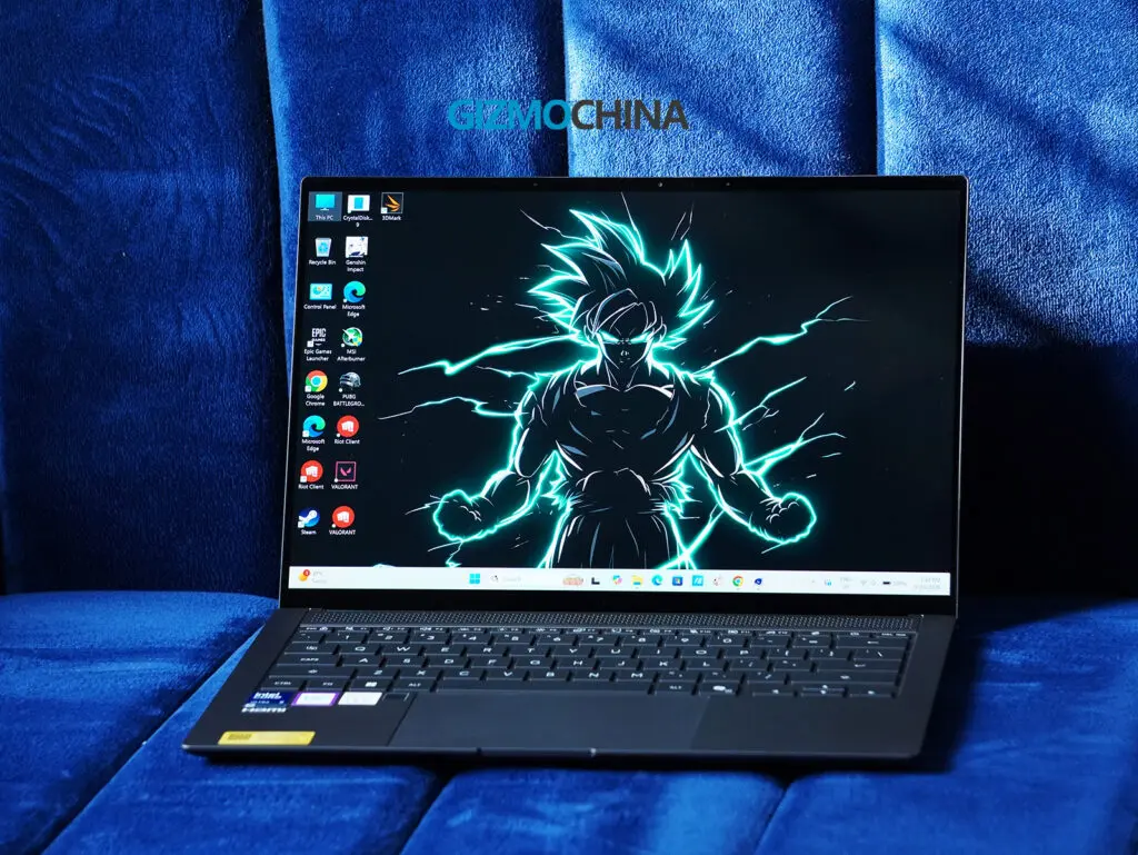 Asus Zenbook S14 UX5406AA Keyboard and Vent Grille (Photo: Asus)