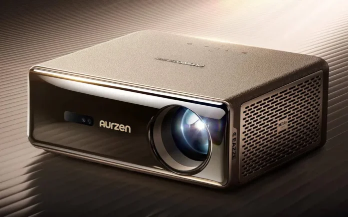 Aurzen EAZZE D1 Max projector with 1000 ANSI lumens brightness
