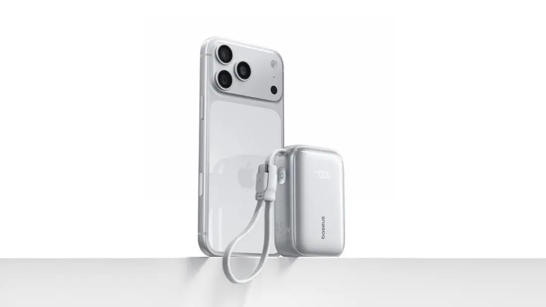 Baseus PicoGo AR11 power bank with integrated charging cables