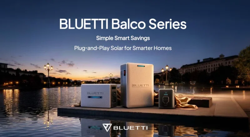 Bluetti Unveils Balco Series Plug-and-Play Solar System and Transfer Hub