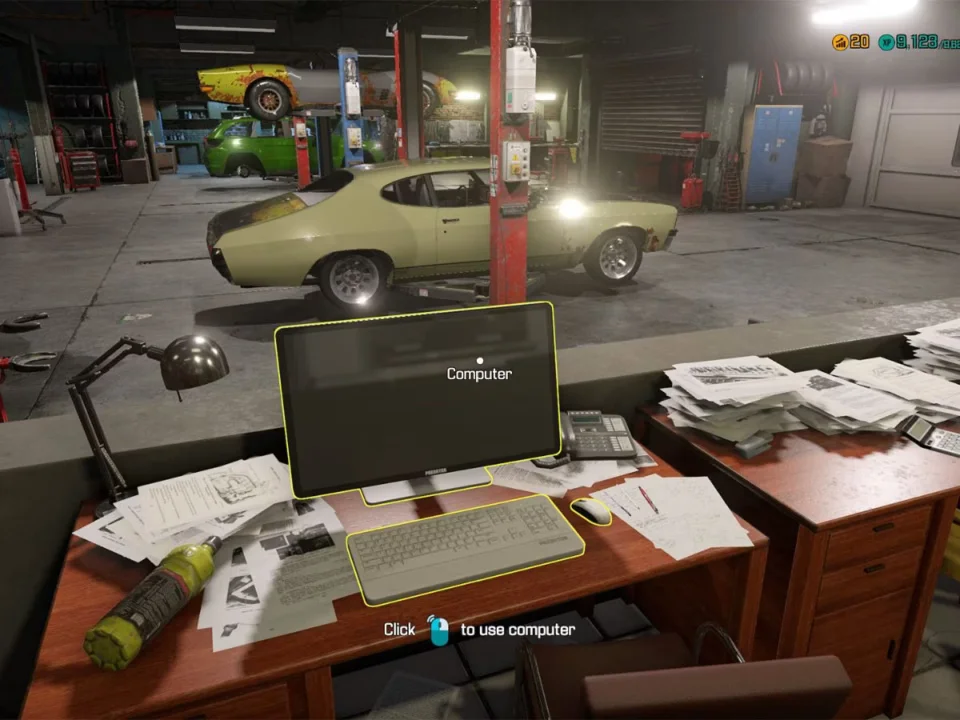 Car Mechanic Simulator 2018 gameplay showing detailed vehicle repair simulation