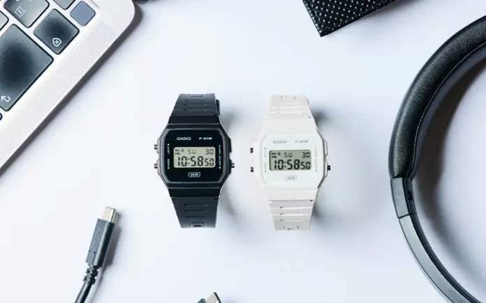 Casio AEQ120W-1BV rugged watch with raised bezel (Photo: Casio)