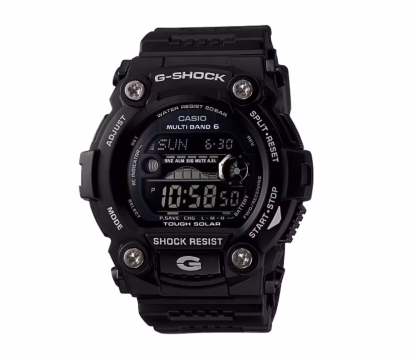 Casio G-Shock GW7900B-1 digital watch with Tough Solar and water resistance