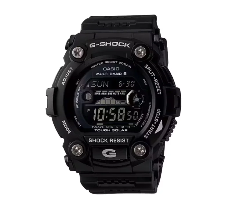 Casio G-Shock GW7900B-1 digital watch with Tough Solar and water resistance