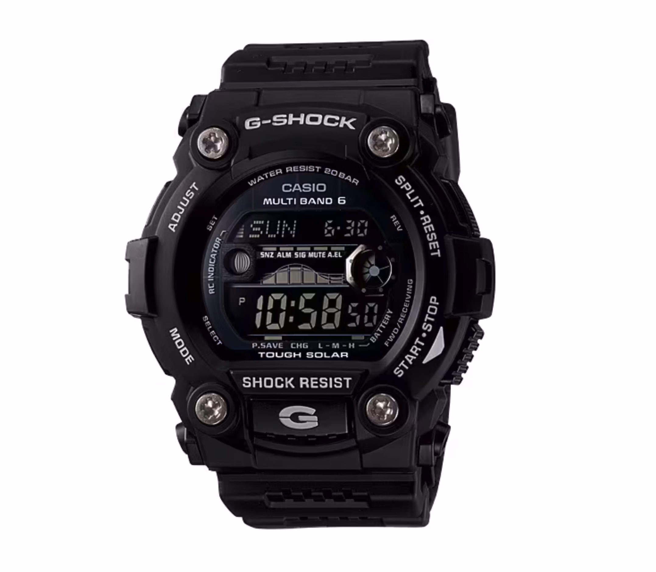 Casio G-Shock GW7900B-1 Watch Offers Tough Solar and Durable Features