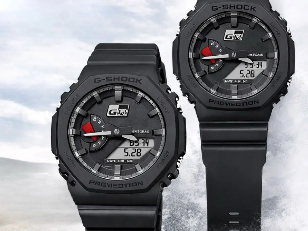Casio G-Shock x GR GA-2100 Offers Minimalist Design with Practical Features Casio G-Shock x GR GA-2100 watch with minimalist all-black design
