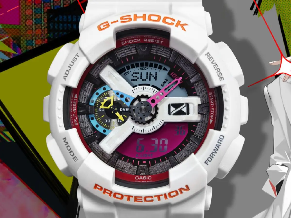 Casio G-Shock To Be Hero X hybrid watch with colorful design