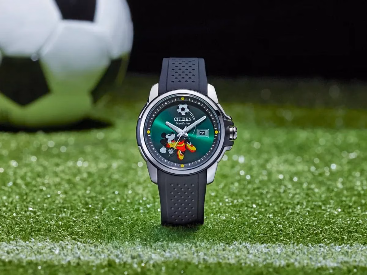Citizen EcoDrive Review: Mickey Mouse Gets a Soccer Spin