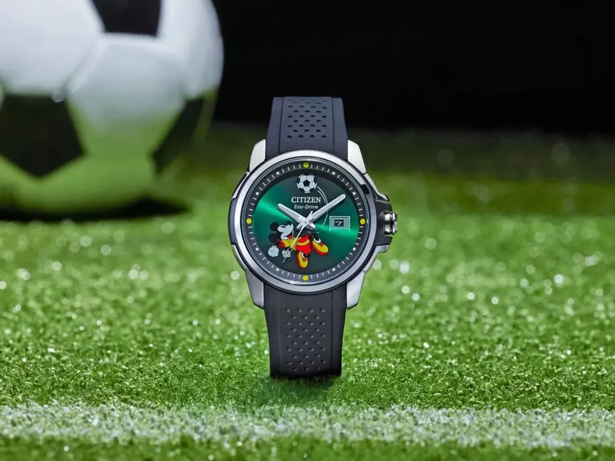 Citizen EcoDrive Review: Mickey Mouse Gets a Soccer Spin