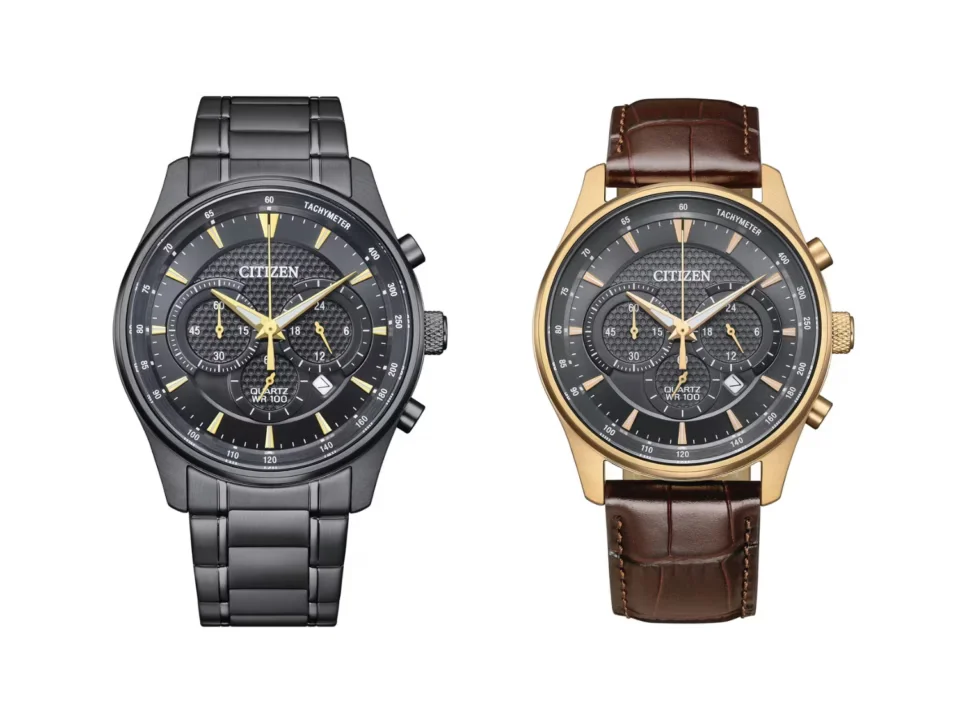 Citizen 42mm chronograph watch with Caliber 0520 movement