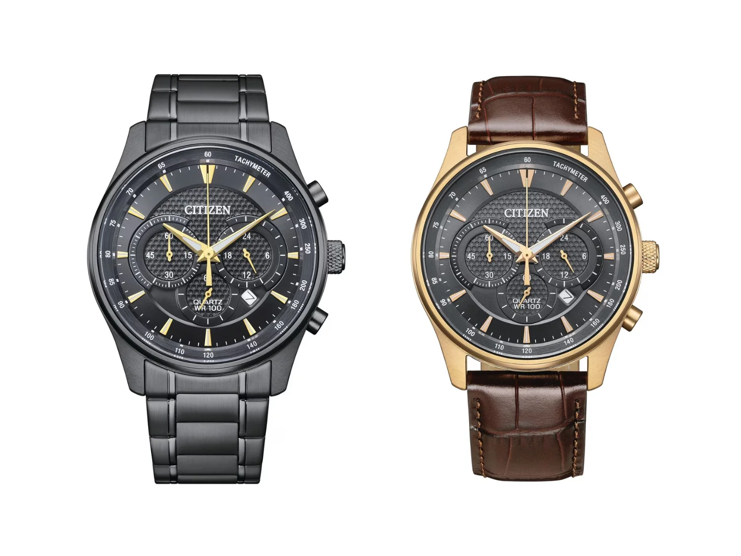 Citizen 42mm chronograph watch with Caliber 0520 movement