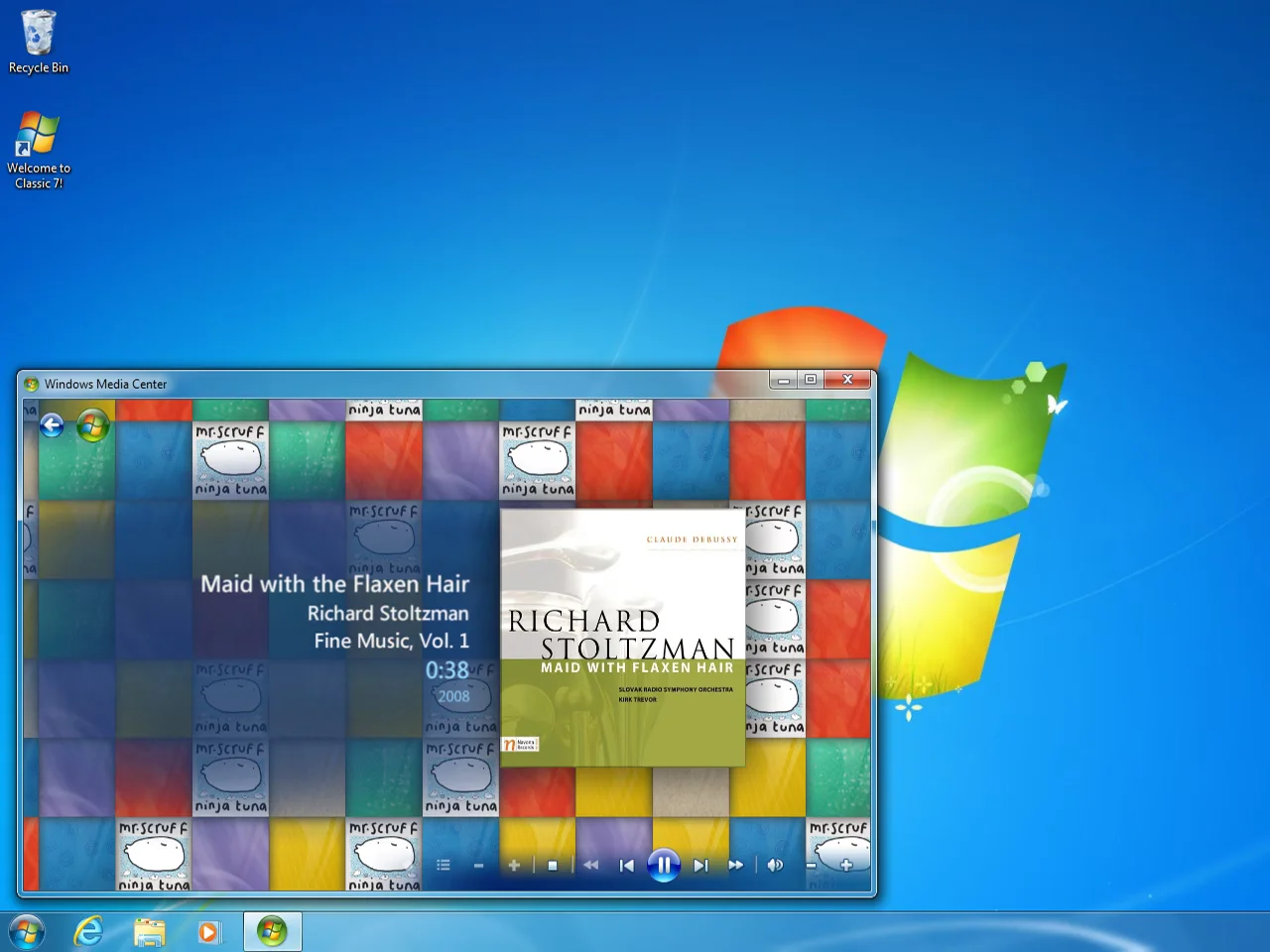 Classic 7 operating system blending Windows 7 interface with Windows 10 IoT security