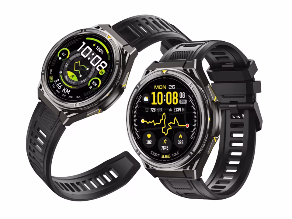 Cubot GT5 sports smartwatch with offline maps and AMOLED display