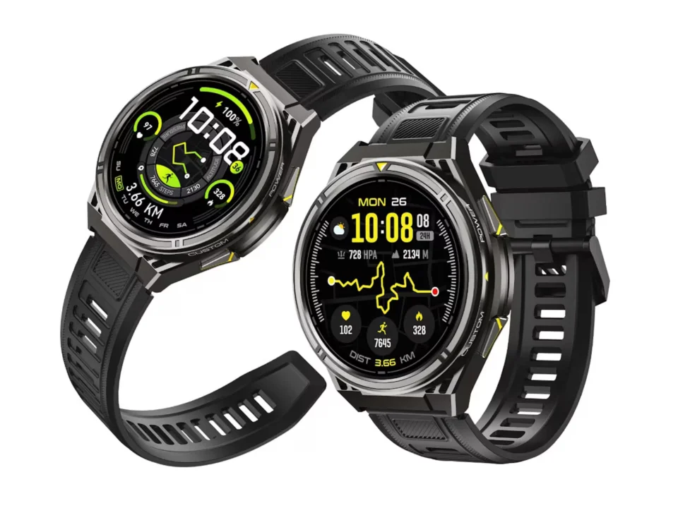 Cubot GT5 sports smartwatch with offline maps and AMOLED display