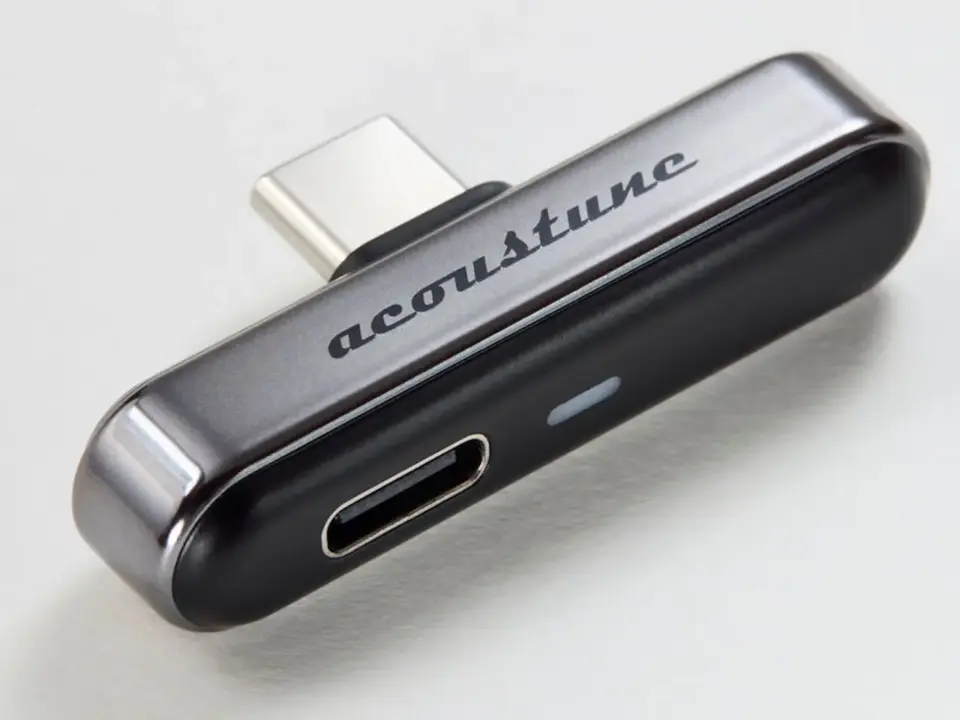 Acoustune ATX001 Bluetooth transmitter supporting aptX Lossless and LDAC codecs