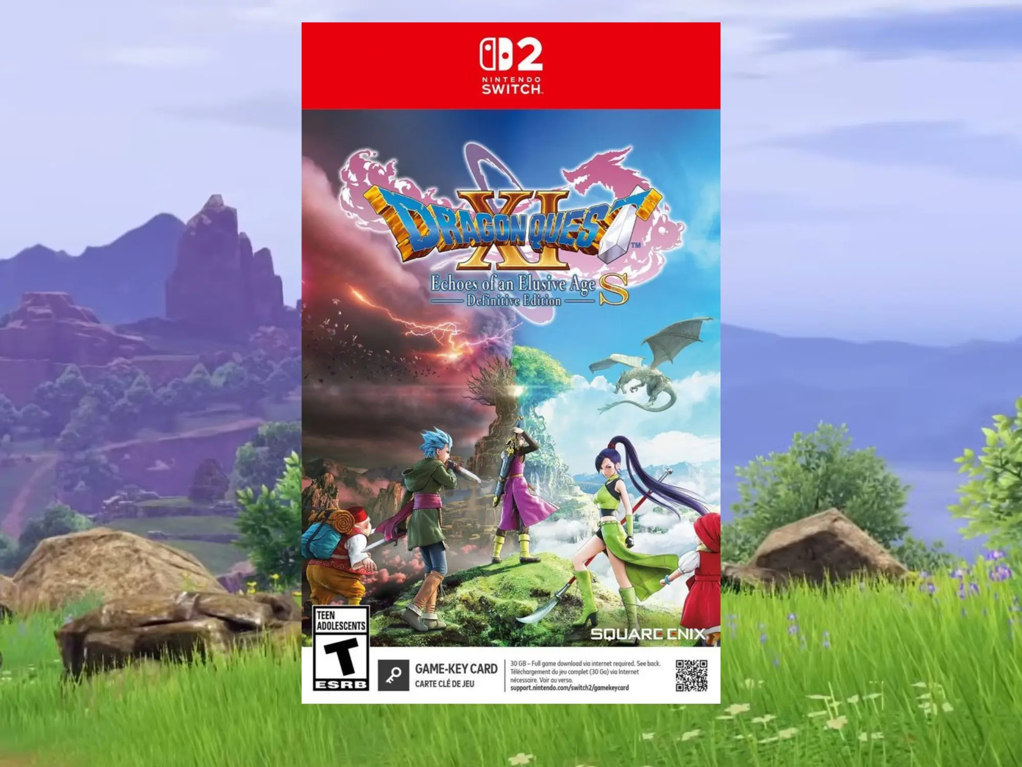 Dragon Quest XI S on Switch 2 Lacks Save Transfers and Upgrade Path Dragon Quest XI S on Switch 2 showing new graphics options and gameplay