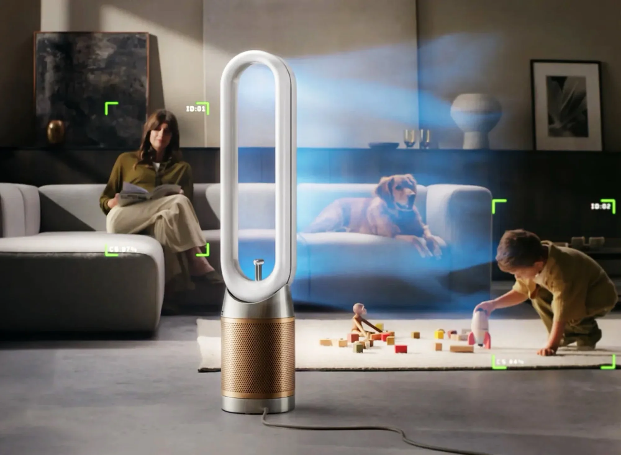 Dyson Find+Follow Purifier Cool Uses AI to Target Airflow