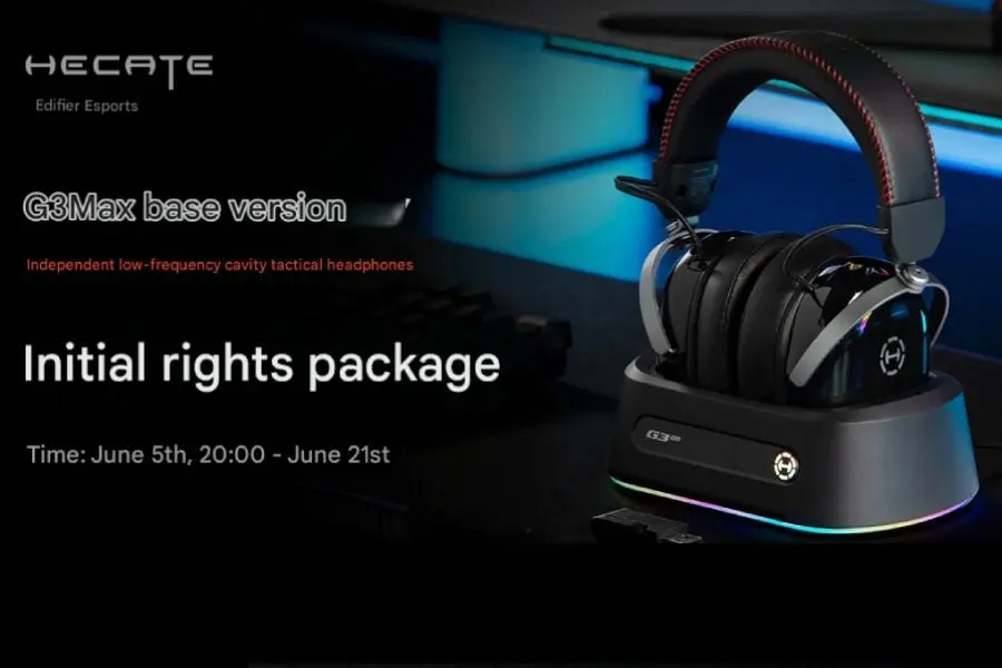 Edifier’s G3 Max Base Edition Adds Sleek Charging Dock and RGB Flair