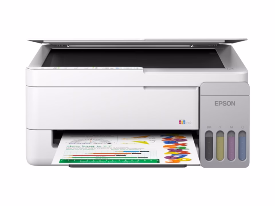 Epson L3351 wireless printer with smart printing features and high-capacity ink