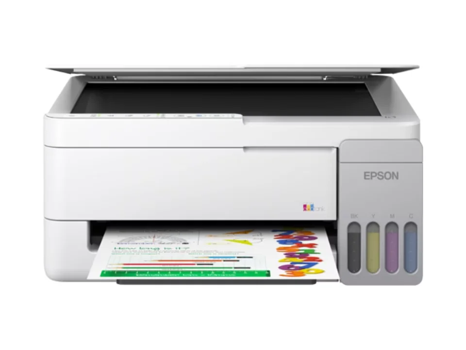 Epson L3351 wireless printer with smart printing features and high-capacity ink