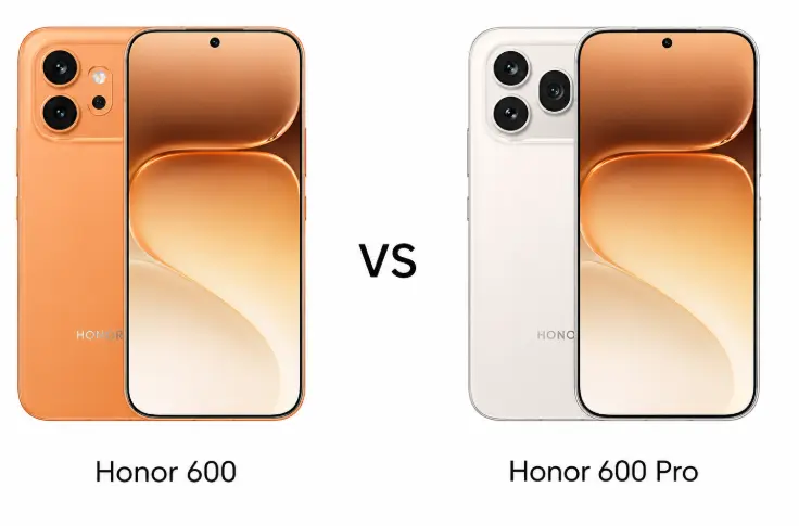 Honor 600 and Honor 600 Pro smartphones side by side showing design similarities (Photo: Honor)