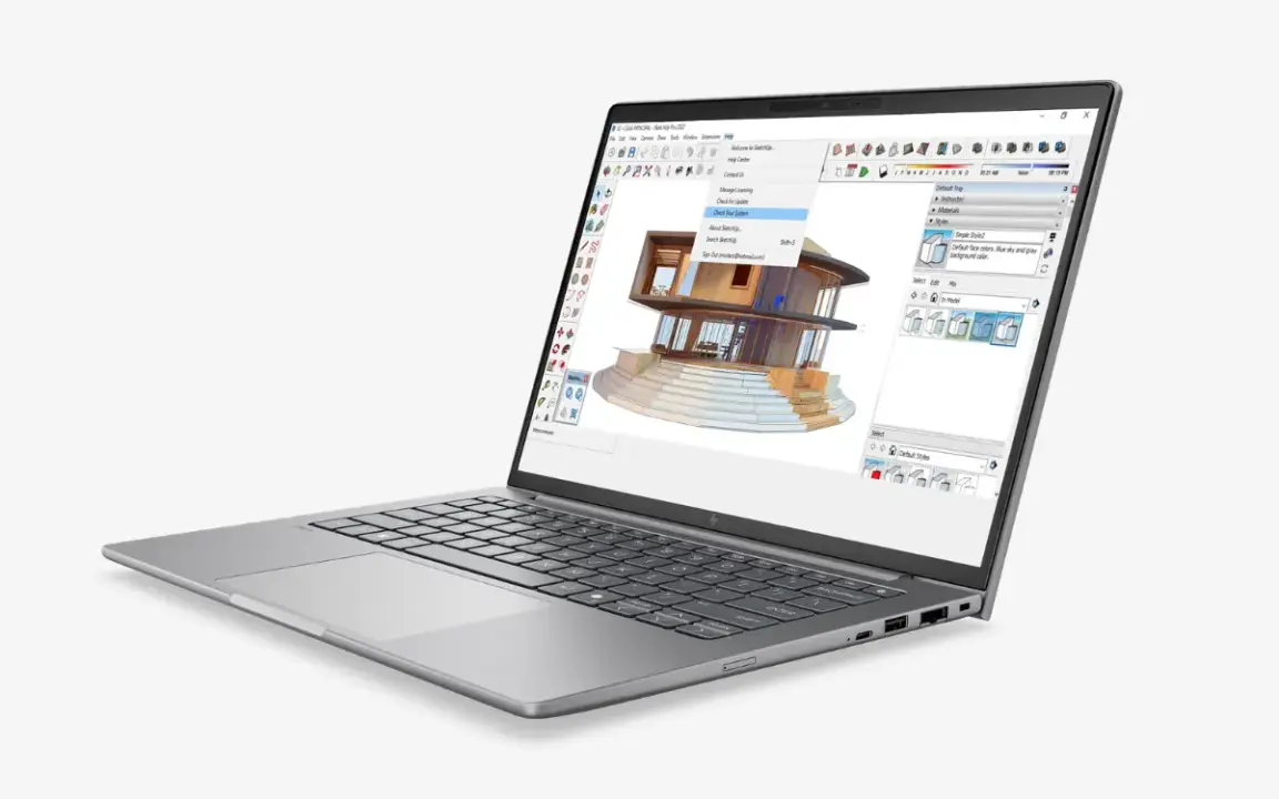 HP ZBook 8 G2a 14-inch laptop with Ryzen AI processors