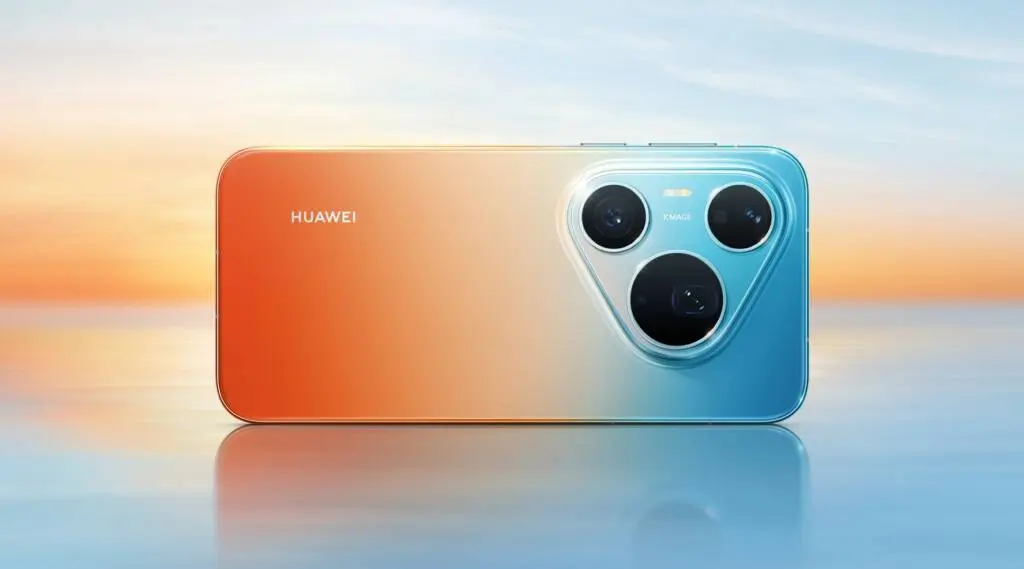 Huawei Pura 100 series multi-camera fusion concept illustration