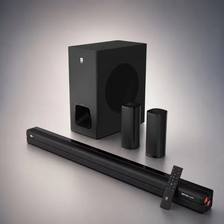iBall Cinebar 560 soundbar with 5.1 channel surround and wireless rear speakers