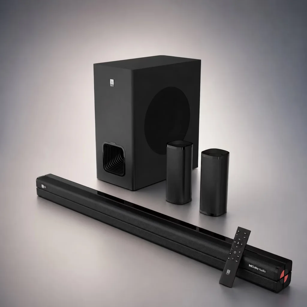 Wireless subwoofer of iBall Cinebar 560
