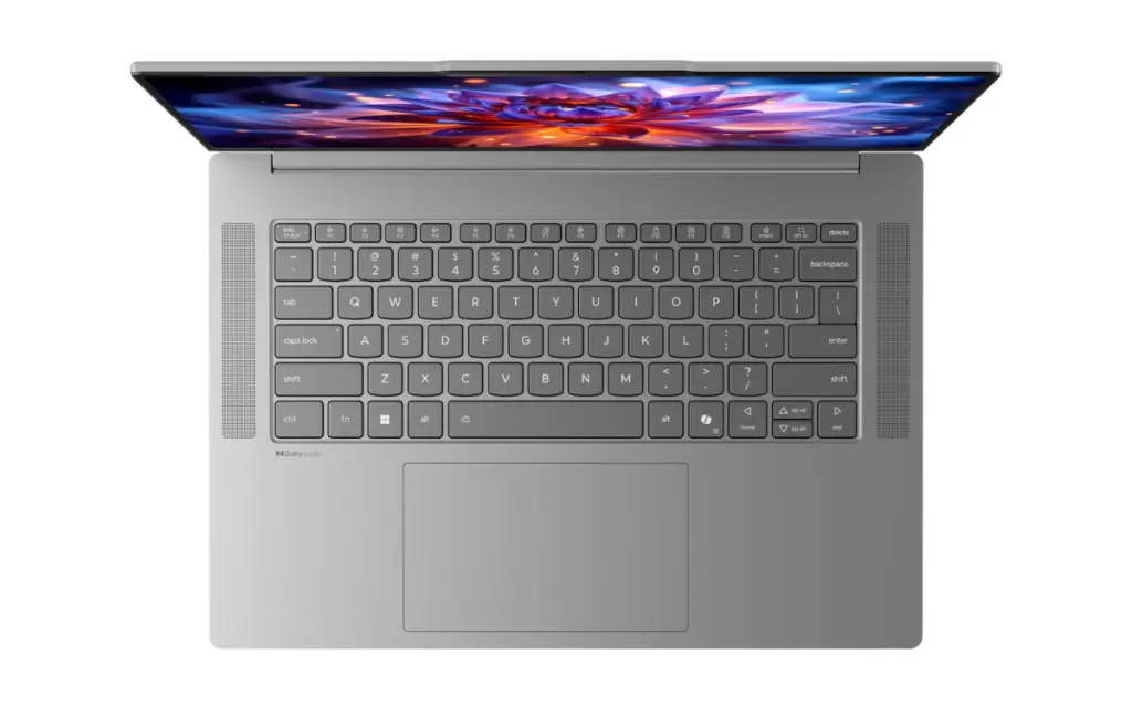 Lenovo IdeaPad Slim 5i aluminum chassis and gray finish