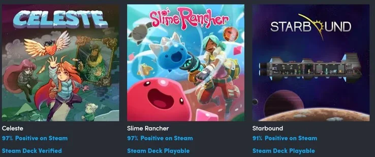 Indie Icons Showcase Humble Bundle Offers Top Steam Deck Games for $10