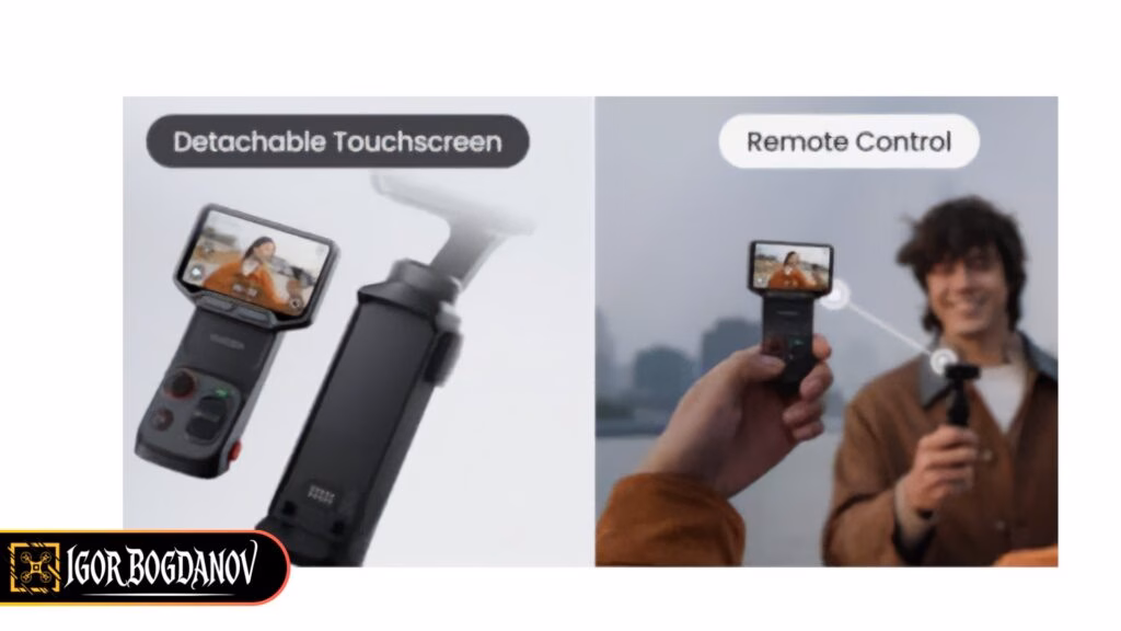 Audio recording features of Insta360 Luna Ultra