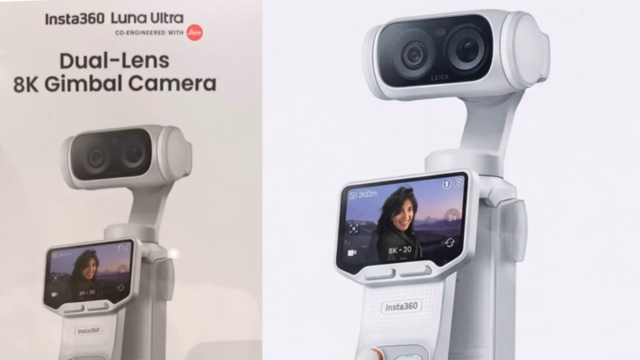 Insta360 Luna Ultra compact gimbal camera with premium features and pricing