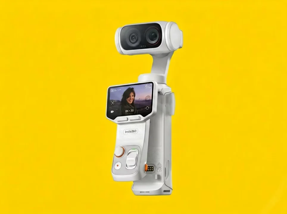 Insta360 Luna Ultra gimbal camera with detachable screen and 1-inch sensor