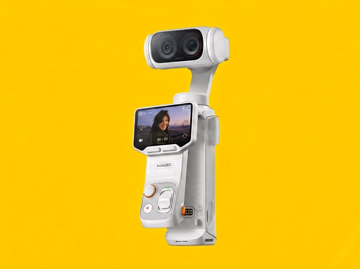 Insta360 Luna Ultra gimbal camera with detachable screen and 1-inch sensor