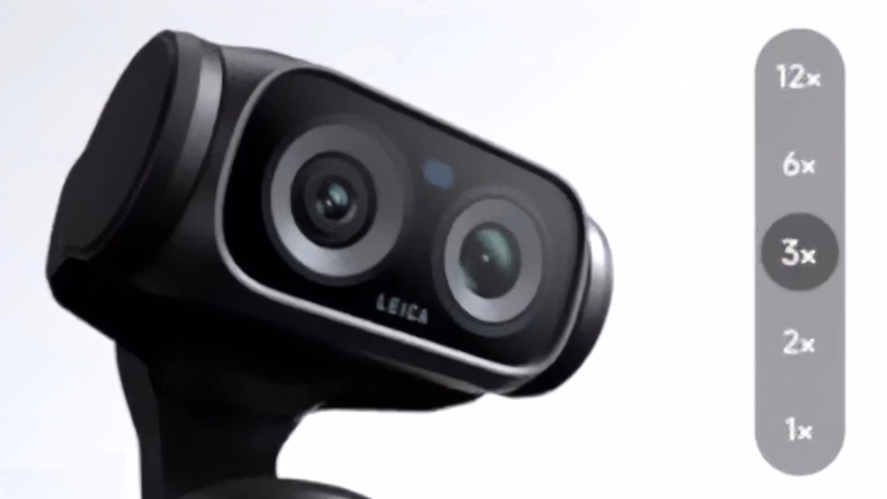 Insta360 Luna Ultra pocket gimbal camera with dual-camera and wireless remote