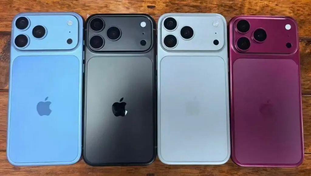iPhone 18 Pro Dark Cherry color shift (Photo: Apple)