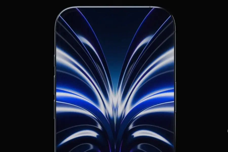 iPhone 20 Rumors: Quad-Curved Screen and No Buttons? iPhone 20 with no physical buttons, featuring solid-state touch controls