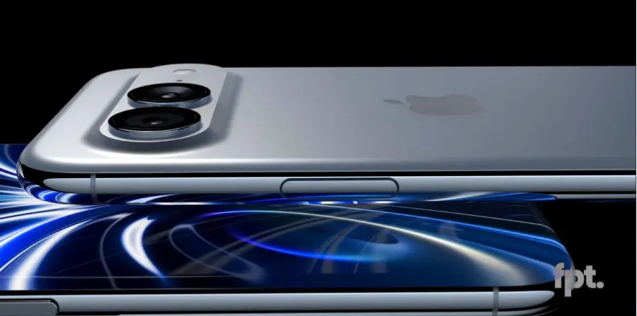 iPhone 20 Rumors: Quad-Curved Screen and No Buttons? Close-up of iPhone 20 under-display Face ID and selfie camera setup