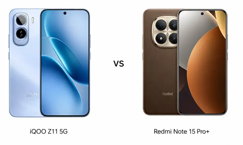 iQOO Z11 5G vs Redmi Note 15 Pro+: Battery Beast or Camera Champ?