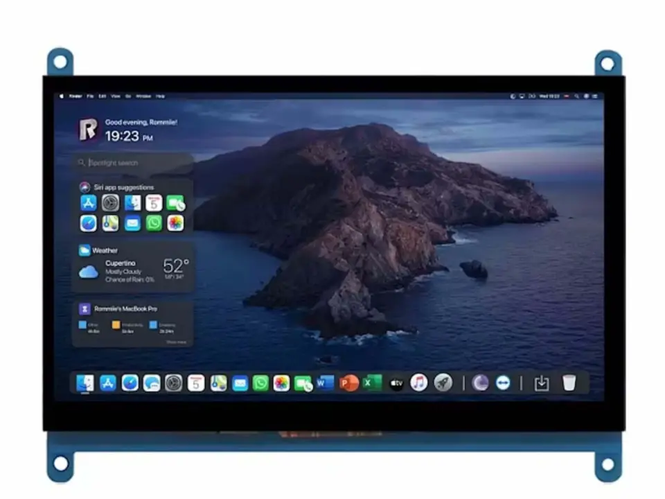 7 inch HDMI monitor for Raspberry Pi and PC secondary display