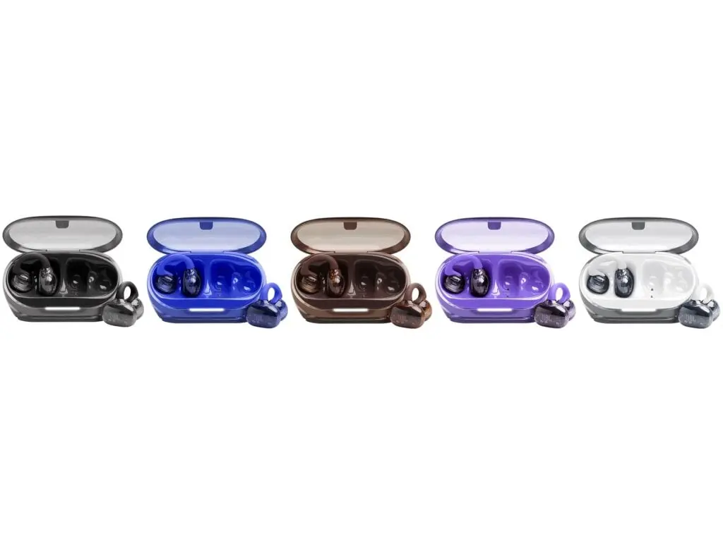 JBL Soundgear Clips open-ear SonicArc driver placement