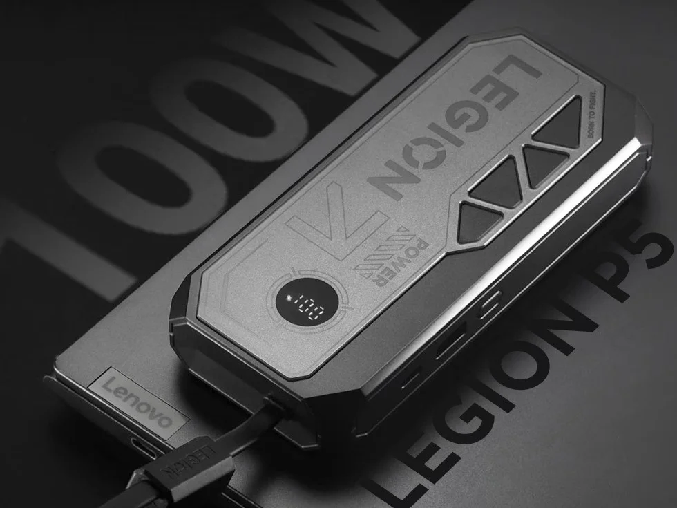 Lenovo Launches Legion P5 10000 Power Bank with 100W Fast Charging
